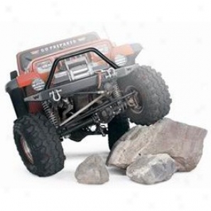 Grille Guard Tube Rock Crawler Black