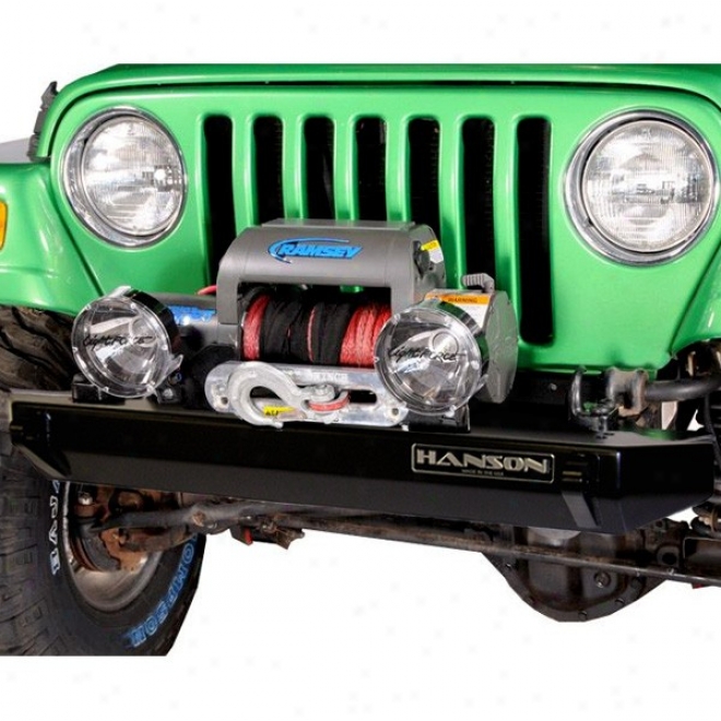 "hanson Offroad 42"" Rock Crawler Front Bumper, Powder Coated Black"