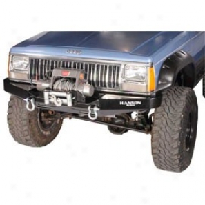 Hanson Offroad Froht Basic Bumper, Powder Coated Black