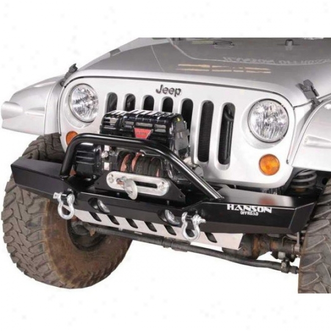 Hanson Offroad Front Bumper W/ Meium Winchguard