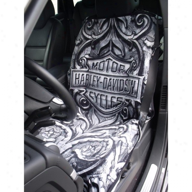 Harley Davidson Seat Protector, Metal Design