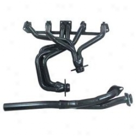 Header 4.2l Dual Outlet Black