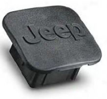 "hitch Receiver Plug, Fits 1 1/4"" With Jeep Log"