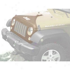 Hood Cover W/ Jeep L0go, Khaki