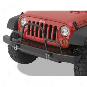 Jeep Bumper  Front Steel Wlth Grill Guard