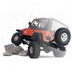 Jeep Bumper Rear Warn With 2 Inch Receiver