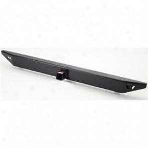 Jeep Bumper Rock Crawier Rear Black Will Not Accept Tire Carrier