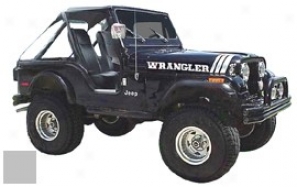 Jeep Decal Kit, Silver