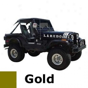 Jeep Decal Laredo Kit, Gold