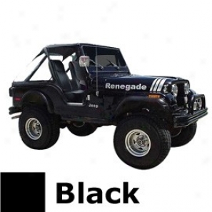 Jeep Decal Renegade Kit, Black