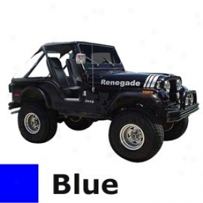 Jeep Decal Renegade Kit, Blue