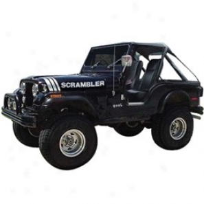 Jeep Decal Scrambler Kit Silver