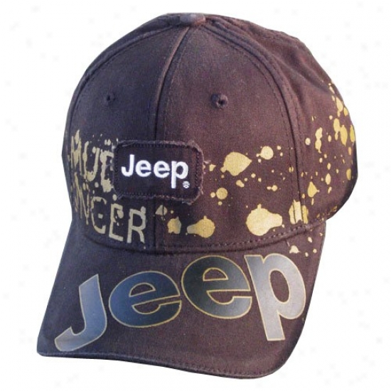 Jeep Mhdslinger Patch Cap, Dark Brown