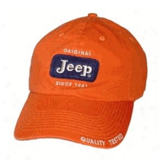 Jeep Original Patch Cap Orange
