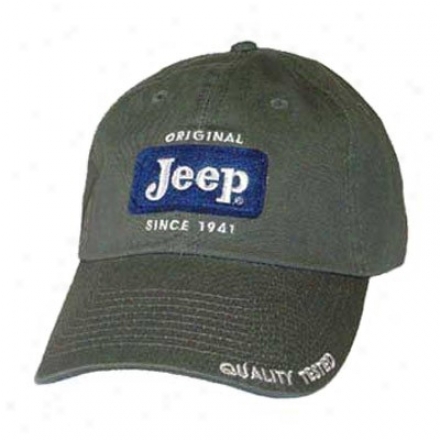 Jeep Original Patch Cap Sage