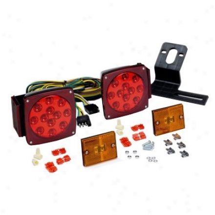 Kc Hilites Led Trailer Tail Light Kit Without Back Up Lights (pair)