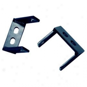 Kentrol Jeep Bumper Brackets Pair Black