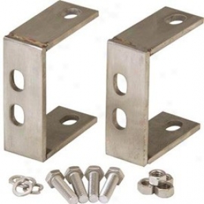 Kentrol Stainless Rear Bumper Brackets (pair)