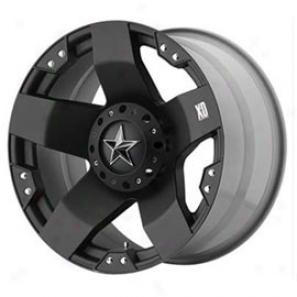 "kmc Xd Rockstar Succession Wheel, Blaxk, Size:18"" X 9"" - Bolt Pattern: 5 X 5.0"", Back Spacing: 5.00"""