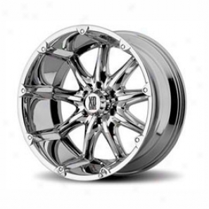 "kmc Xd Series 779 Badlands, Chrome, 20x9"" - 5x5 Bolt Pattern, Remote Spacing 4.53"""