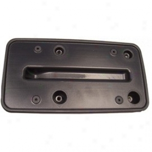 License Plate Bracket Assembly, Anterior & Rear