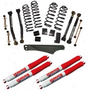 Lift Kit, 2.5-3.5 Inch Value Flex Series, Skyjacker W/nitro Shocks