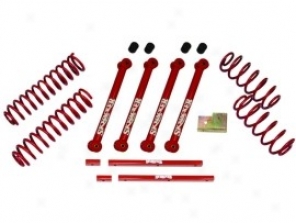 Lift Kit, 2.5 Inch Standard Series, Classic Red Skyjacker