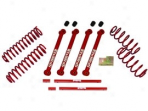 lLft Kit, 2.5 Inch Suspension, Classic Red Skyjacker