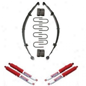 Raise Kit, 3.5 To 4 Inch With Rear Blocks, W/ Hydro Shocks Skyjacker