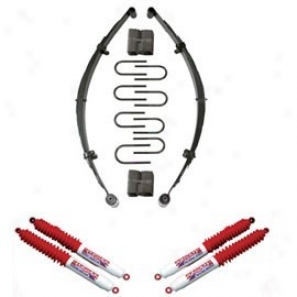 Lift Kit, 3.5 To 4 Inch With Rear Blocks, W/ Nitro Shocks Skyjacker