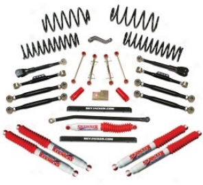 Lift Kit, 4 Inch Double Flex Series, W/nitro Shocks Skyjacker