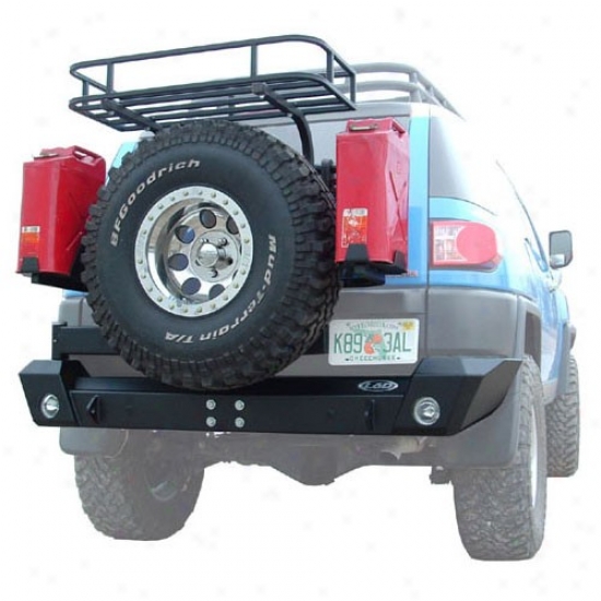 Lod Bumper/tire Carrier, Texture Black