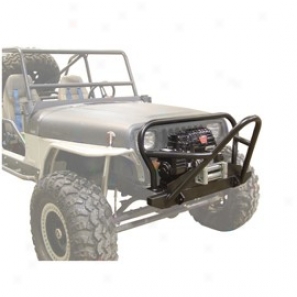 Lod Competitioon Face Winch Bumper With Stinger, Texture Black