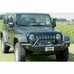 Lod Full Width Front Bumper, Zinc Enriched 2 Stage Texture Black