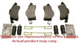 Master Brake Pad Kit With Teves (black) Calipers, Front