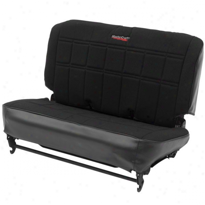 Mastrrcraft Fold & Tumble Seat Cover (black With Black Center & Black Side Panels)