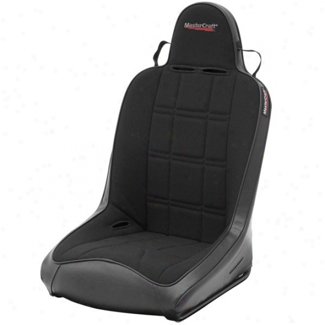 Mastercraft Rubicon Seats With Adjustable Lumbar & Fixed Heardrest, Black With Black, Just claim Side