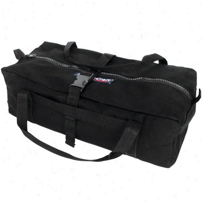 Mastercraft Tool Bag With 1 Bag Strap Black Canvas