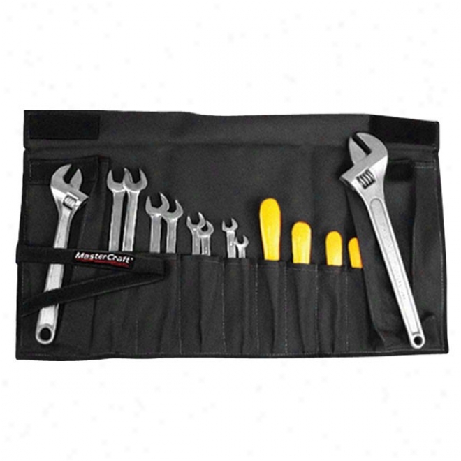 Mastercraft Wrench Roll-up 2 Pocket Black