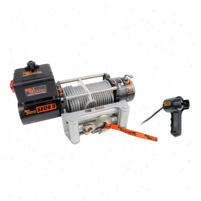 Mile Marker, Sec9.5, 12v Electric Winch, 4.8 Hp Series
