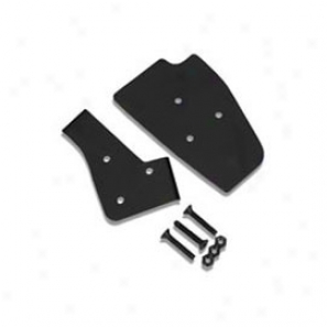 Mirror Brackets Black, Highrock 4x4 For Bestop 2 Piece Doors