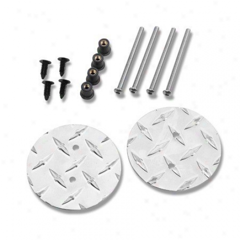 Mirror Filler Plates Diamond Plate Warrior