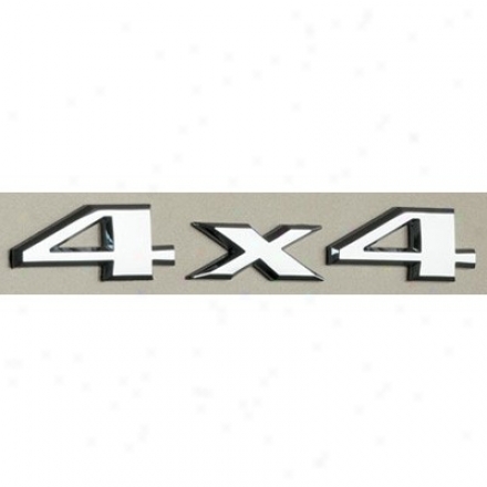 Mopar 4x4 Liftgate Nameplate