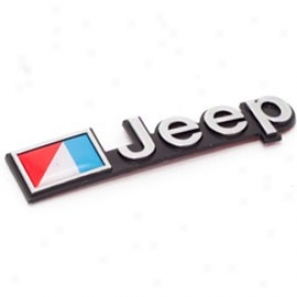 Mopar Jeep Amc Flag Emblem