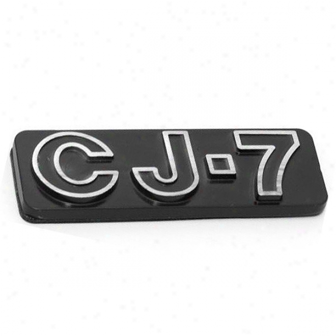 Mopar, Jeep Cj-7 Emblem, (stick-on)