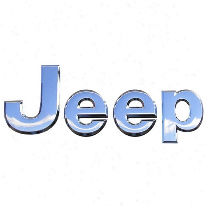 Mopar Jeep Nameplate