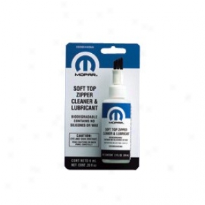 Mopar Soft Top Zipper Cleaner & Lubricant 2 Oz.