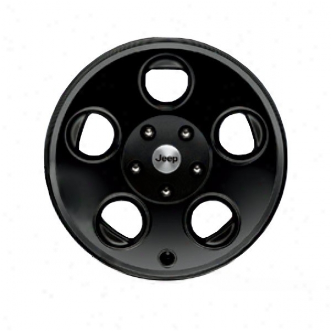 "mopar Wheel, 17""x8.5"" Classic 5 Hole Black"