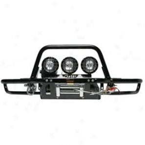 Or-fab Front Bumper Winch Style Wrinkle Black Powder Coat