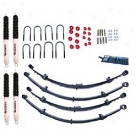 Orv 2 To 2.5 Inch Leaf Spring Lift Kit W/ Shocks